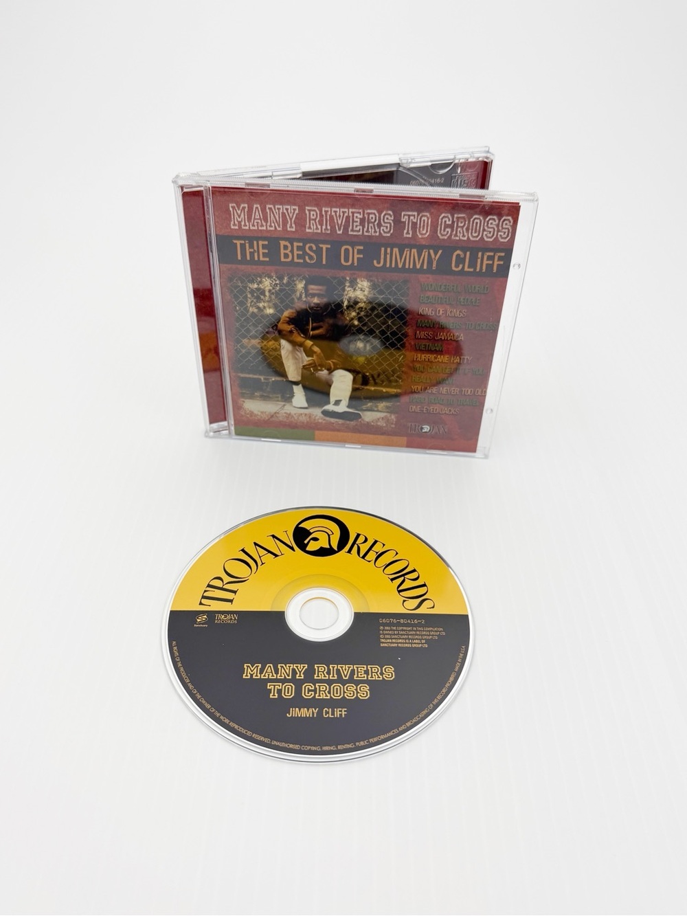 Jimmy Cliff Many Rivers to Cross Best of Audio Music CD